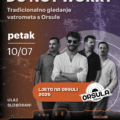 Tradicionalno gledanje vatrometa s Orsule uz glazbeni program DU Not Worry