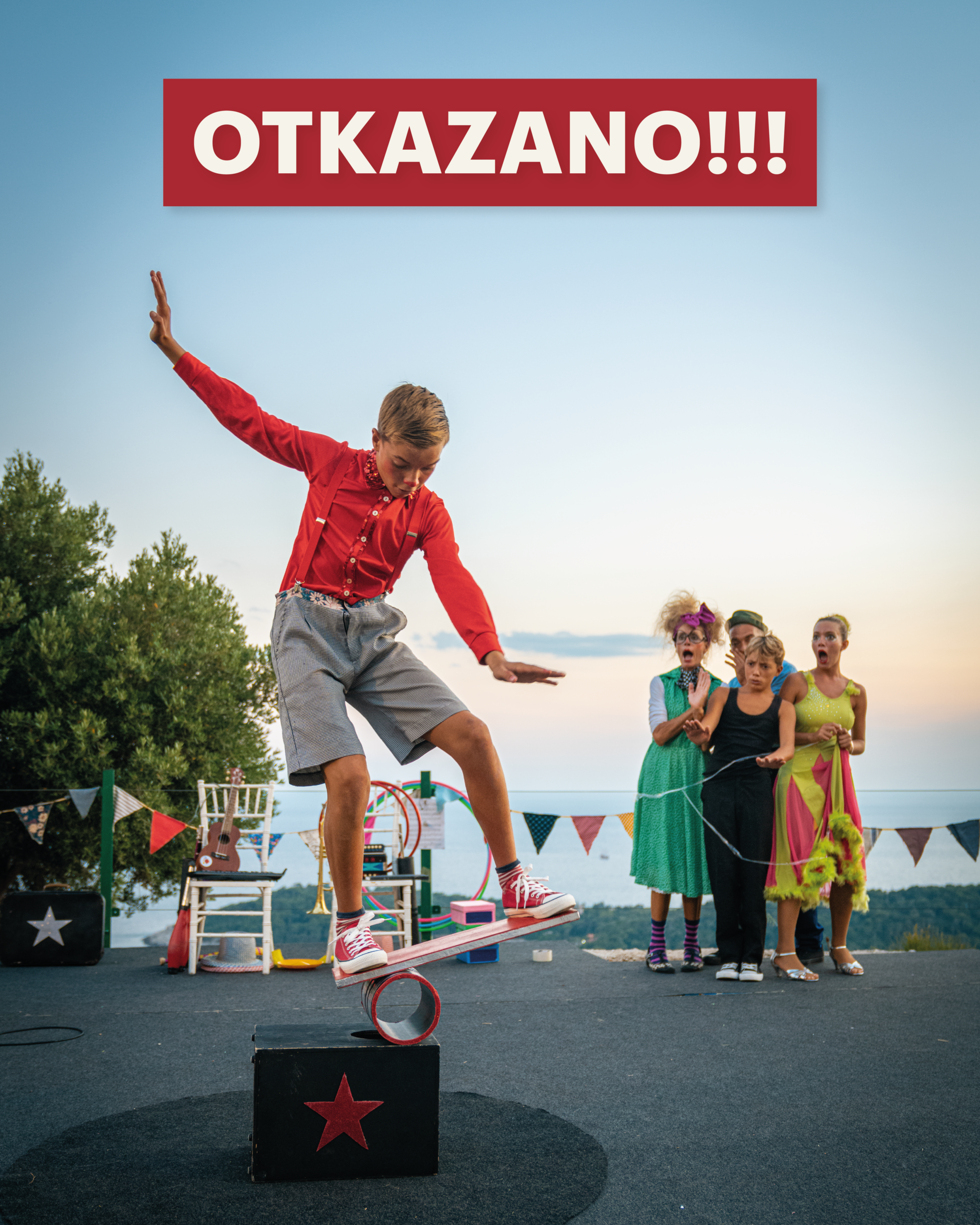 Otkazuje se posljednja predstava Circus Family on the Road